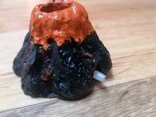 Paisajismo del tanque de peces, decoración de acuario con forma volcánica, adornos de rocalla, herramienta de oxigenación, 2021