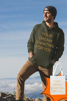 Angemiel Wear Your Dream Is Wating For You Green Men 'S Hooded Sweatshirt Bags Kombin
Angemiel Wear Your Dream Is Wating For You Green Men 'S Hooded Sweatshirt Bags Kombin