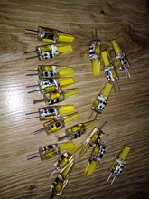 Bulb Spotlight Led-Lighting G4-Lamp Dimmable Halogen 220V COB 10pcs Chandelier SMD Ac Dc