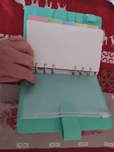 A5 A6 A7 de papel de impresión sin madera planificador páginas para Filofax oficina cuaderno espiral de papeles Binder página interior