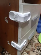 Protección de seguridad de plástico para bebés, 5 uds., en cajas de armarios, cajón de bloqueo, producto de seguridad de puertas