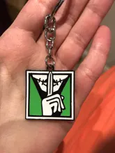 2020 juego de arco iris seis 6 Sitio llaveros hombres Tachanka eco Kapkan lesión humo Sledge Hibana soporte para llavero Porte Clef de la joyería