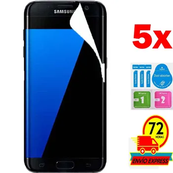 5x Protector It is Screen Sheet Film for for Samsung GALAXY S7 EDGE (NO It is TEMPERED GLASS GLASS) KIT
5x Protector It is Screen Sheet Film for for Samsung GALAXY S7 EDGE (NO It is TEMPERED GLASS GLASS) KIT