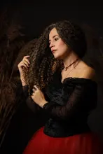 Pelo Rizado Afro, ondulado, sintético, resistente al calor, ondas profundas, extensiones de cabello, marrón, 2 unidades/lote, 26 pulgadas