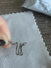 ROXI-Pendientes Vintage creativos de serpiente para mujer, de Plata de Ley 925 con Clip, regalo gótico para fiesta, sin Piercing