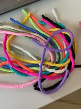 6mm 400 unids/lote resultados de la joyería de DIY granos de arcilla de polímero de espaciador cuentas Boho joyería accesorio de la pulsera