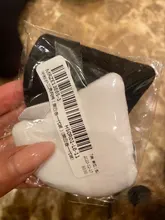 Esponjilla en polvo triangular de terciopelo, 1/2 Uds., Mini esponja de Maquillaje facial, cosmética, suave, de algodón, para cara, lavable, ligera