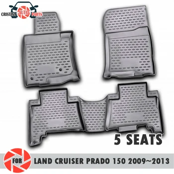 Floor mats for Toyota Land Cruiser Prado 150 2009~2013 5 SEATS rugs non slip polyurethane dirt protection interior car styling
Floor mats for Toyota Land Cruiser Prado 150 2009~2013 5 SEATS rugs non slip polyurethane dirt protection interior car styling