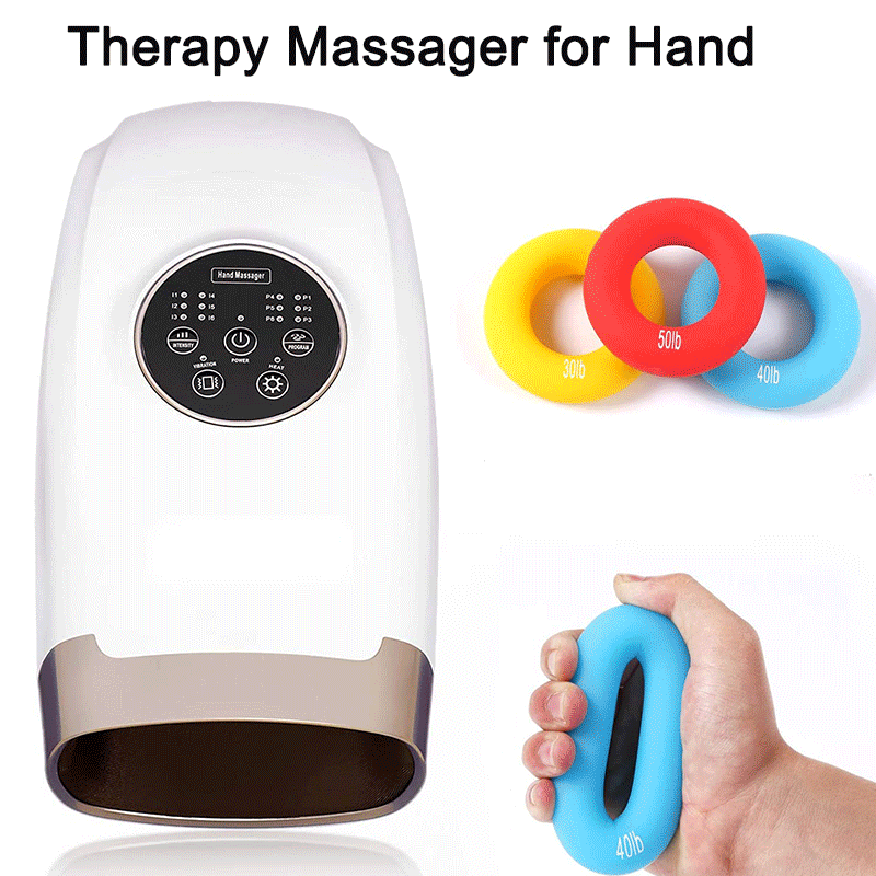 Generic Comfier Cordless Hand Massager With Heat & Compression Pressure Point Hand Massager