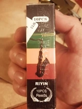 Lengüetas de saxofón Tenor, instrumento de lengüeta, fuerza de tono Bb, 1,5, 2,0, 2,5, 3,0, 3,5, 4,0, 10 Uds.