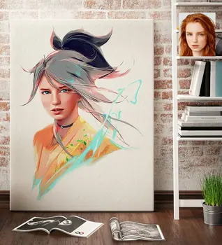Personalized Women 'S Abstract Caricature Of Canvas table 70x100cm-27 
Personalized Women 'S Abstract Caricature Of Canvas table 70x100cm-27