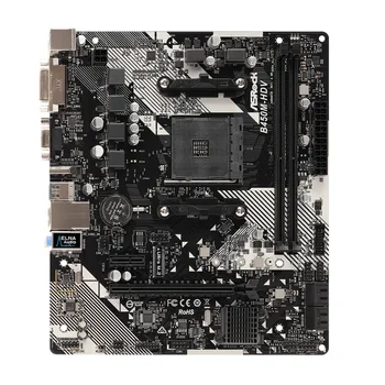 Motherboard ASRock b450m-hdv R4.0 (soc-am4/AMD b450m/2xddr4/mATX/AC'97 8ch(7.1)/gblan raid/VGA/DVI/HDMI) (b450m-hdv R4.0)
Motherboard ASRock b450m-hdv R4.0 (soc-am4/AMD b450m/2xddr4/mATX/AC'97 8ch(7.1)/gblan raid/VGA/DVI/HDMI) (b450m-hdv R4.0)