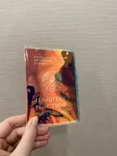 Funda holográfica de viaje para pasaporte, Protector para tarjetas de identificación, organizador de crédito