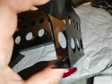 Soporte para taza para tinta de tatuaje de acero inoxidable/plástico, suministros de maquillaje para mujer, 7 agujeros, belleza de la piel, 1 Uds.