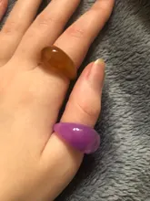FFLACELL 2020 de moda de verano de acrílico geométrico Irregular bola de cristal transparente resina anillos de colores para la joyería de las mujeres regalos