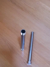 BSP 1/2 3/4 1Pipe Fitting Stainless Steel 304 MalexMale Threaded Pipe Connector 5/6/8/10/15/20/30cm