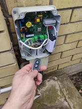 Controlador inteligente WiFi para apertura de puerta de garaje, controlador de aplicación remota compatible con Alexa Echo, Google Home, eWelink, RF, 433MHz