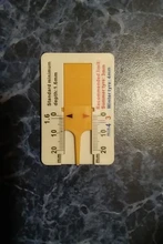 Calibrador de profundidad de rueda de coche, medidor de profundidad de rueda de 0-20mm, deptómetro de banda de neumático, indicador de profundidad, herramienta de medida TXTB1 para remolque de motocicleta