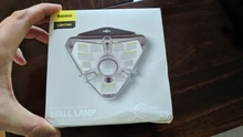 Solar-Light Wall Pir-Motion-Sensor Exterior Garden Baseus Outdoor Home Waterproof LED