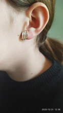 Pendientes con diamantes de imitación de diseño coreano para mujer, aretes sin agujero, estilo Simple y elegante, pendientes para fiesta y boda, joyería