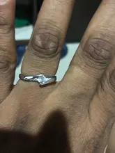 Anillo de piedra de circón redondo y pequeño para mujer, joyería de boda de Color plata Vintage, anillos de compromiso de cristal para mujer