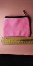 DIY simple de lona de algodón puro cremallera moneda bolsa dinero de bolsillo los hombres de las mujeres mano moneda monedero pequeño, cartera chico