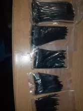 Cable-Ties Loop-Wire Zip-Tie Self-Locking Plastic Nylon Black 3x100 500pcs 3x60 3x80