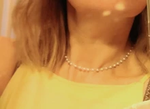 Cadena de cuentas de perlas para mujer, Gargantilla Simple de 15 estilos, collar de borla de hoja de cristal para mujer, joyería sexual de moda, accesorios para baile de graduación