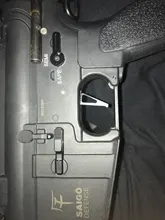 Palanca selectora CNC azul mecanizada, gatillo de liberación de revista, traje de captura para la serie AEG M4/M16, accesorios de caza de Paintball Airsoft