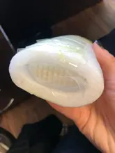 Rodillo de Jade blanco para masaje Facial, rodillo de Jade blanco para estiramiento Facial, herramientas de masaje Facial para mentón, cuello, cuidado de la piel