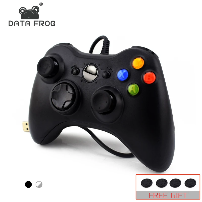 DATA FROG USB Wired Gamepad for Xbox 360 /Slim Controller for Windows 7/8/10 Microsoft PC Controller Support for Steam Game
DATA FROG USB Wired Gamepad for Xbox 360 /Slim Controller for Windows 7/8/10 Microsoft PC Controller Support for Steam Game