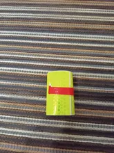 Tira reflectante de coche de 100x5cm, pegatinas de decoración de estilo tira de advertencia de carretera, cinta de seguridad para motocicleta, reflectante de coche de bebé, cinta de seguridad vial