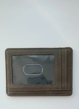 THINKTHENDO Slim RFID bloqueo billetera de cuero titular de la tarjeta de crédito monedero de dinero de caso para el caso de los hombres las mujeres 2020 bolsa de moda 11.5x8x0.5cm