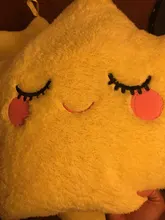 Almohada con forma de gota de agua con forma de luna y Estrella, almohada decorativa suave de peluche, sofá, silla, cama, regalo para niños