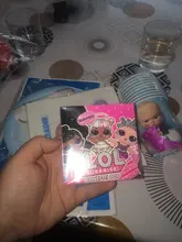 Lol-reloj sorpresa Original, muñeca de dibujos animados de Anime, accesorios de juguete de cuero para niños, regalo de cumpleaños, Navidad y Halloween