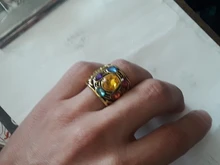 Accesorios de la película Power Cosplay anillo de aleación hombres mujeres joyería anillos de dedo