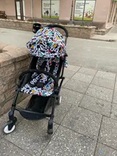 Capota y colchón para carrito Yoya, para modelo 175, elaborado en tela Oxford, con bolsillos de malla, accesorios para carrito de bebé