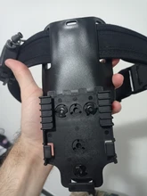 Kit de sistema de bloqueo rápido con pistola de caza de polímero QLS 19 y QLS 22, funda para Glock 17/USP/M9, juego de plataforma de cinturón