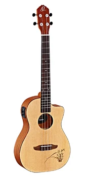 Ru5ce-ba bonfire series ukulele bariton with pickup, with cutout, Ortega
Ru5ce-ba bonfire series ukulele bariton with pickup, with cutout, Ortega