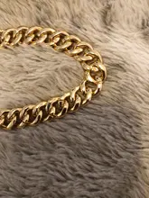 Tobillera de cadena de Metal gruesa para hombre y mujer, pulsera con diamantes de imitación, Color dorado y plateado, para pie cubano, joyería Punk Hip Hop Rock