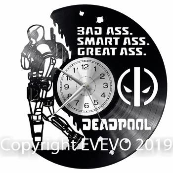 Deadpool Wall Clock Vinyl Vinyl Record Retro Clock Handmade Vintage Gift Style Room Home Decorations Great Gift Clock
Deadpool Wall Clock Vinyl Vinyl Record Retro Clock Handmade Vintage Gift Style Room Home Decorations Great Gift Clock