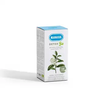 MANASUL-Infusion Purifying Ponytail and Green Tea with Stevia. Detox Tea Diuretic. Box 12 Pyramids
MANASUL-Infusion Purifying Ponytail and Green Tea with Stevia. Detox Tea Diuretic. Box 12 Pyramids