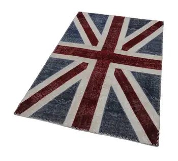 123x183 Cm Uk Handmade Flag Patchwork Rug-4x6 Ft
123x183 Cm Uk Handmade Flag Patchwork Rug-4x6 Ft