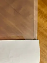 Archivador de plástico transparente con 11 orificios, 5 uds., tamaño de las letras, 8 1/2x11, bolsas de papel para archivador de 2/ 3/4 anillos