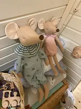 Juguetes Kawaii para niños, juguetes de ratón de peluche para niñas, regalos de cumpleaños, fiesta de navidad