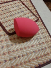 Milagro 1 Uds polvo esponja de maquillaje Puff en seco y en húmedo combinado maquillaje de belleza de calabaza en polvo Puff corte biselado de esponja herramientas