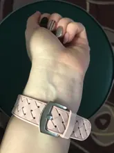 Correa de silicona para Apple watch 6, 44mm, 40mm, serie 5, 4, 3, 2 SE, accesorios, correa de Patrón de tejido, pulsera iWatch de 42mm y 38mm