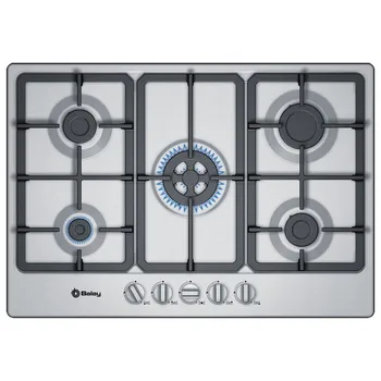 Gas Hob Balay 3ETX576HB 75 cm (5 Stoves)
Gas Hob Balay 3ETX576HB 75 cm (5 Stoves)