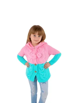 Children's pink cardigan for girls Yani with a button-down hood with long sleeves warm
Children's pink cardigan for girls Yani with a button-down hood with long sleeves warm