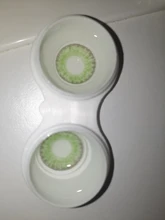 2 unids/par lentes de contacto de Color ojo Vika tricolor serie de lentes de contacto de Color de lente de contacto para los ojos de lentes de contacto